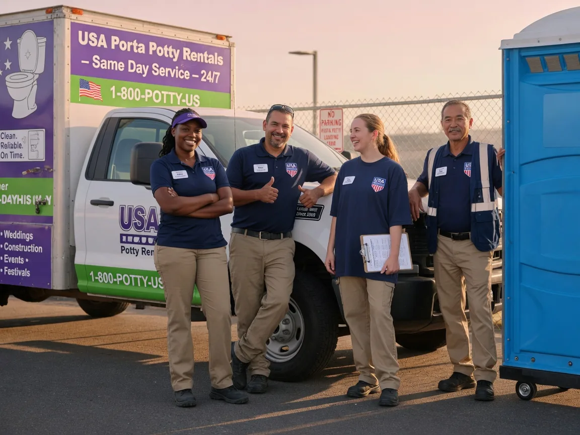 Porta Potty Rental company in Bend, TX